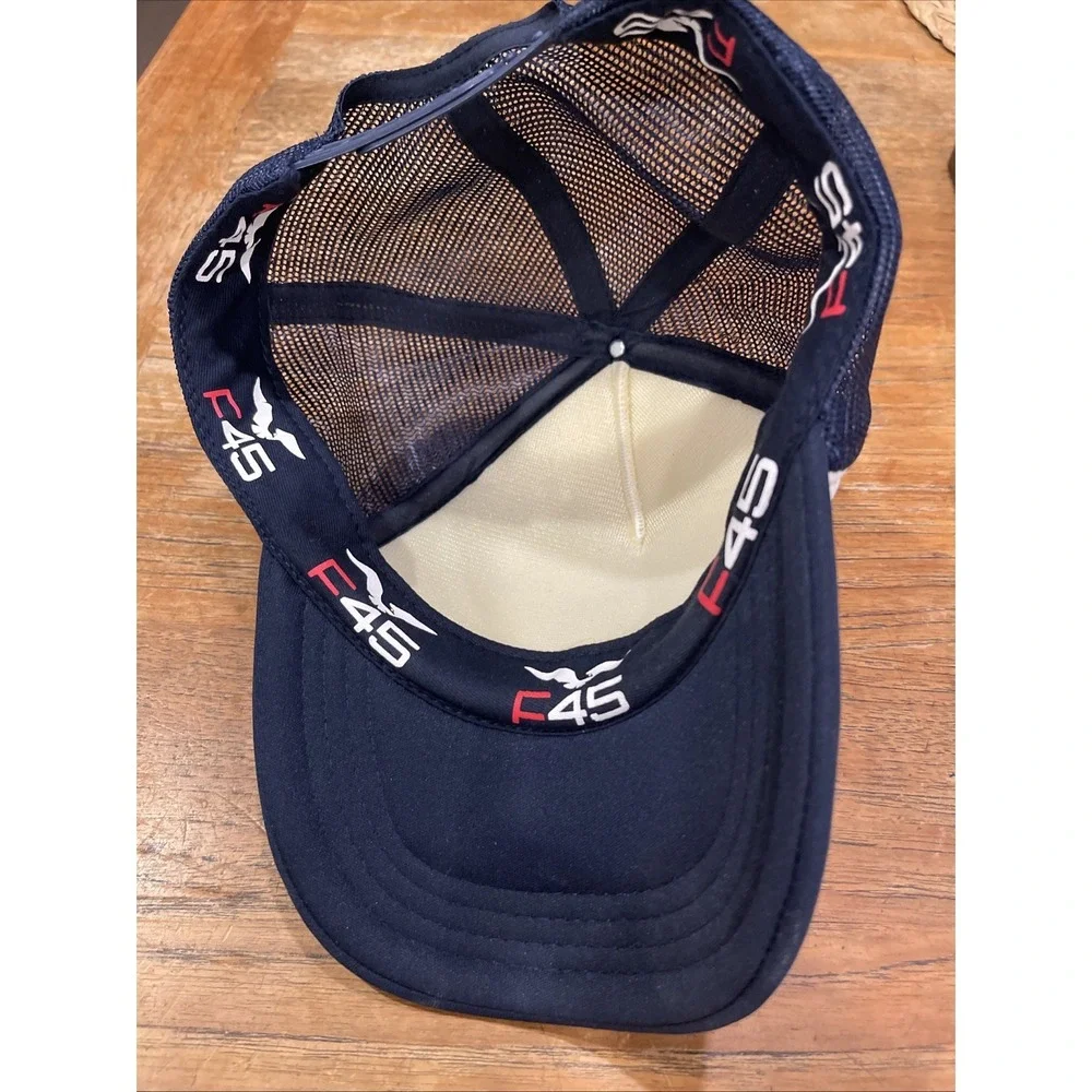 Functional 45 F45 Training Adjustable Mesh Back Heritage Trucker Cap Hat